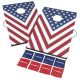LED Patriotic 2' x 3' Cornhole